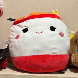 Squishmallows Sushi Plush - Red, White, and Orange